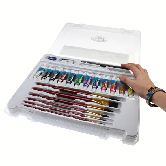 Royal Large Clear Case Art Sets - Watercolour - Image 2