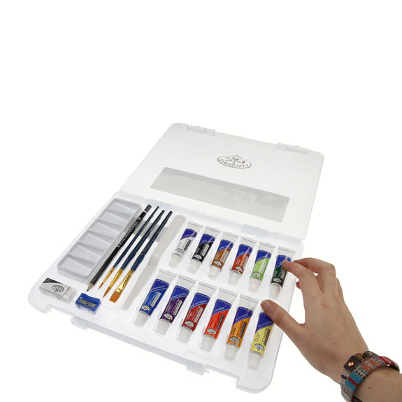 Royal Small Clear Case Art Sets - Acrylic - Image 2