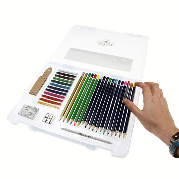 Royal Small Clear Case Art Sets - Drawing - Image 2