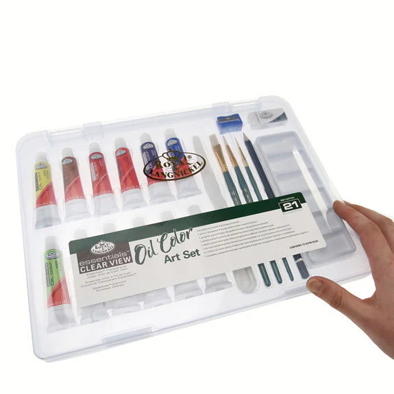 Royal Small Clear Case Art Sets - Oil - Image 2
