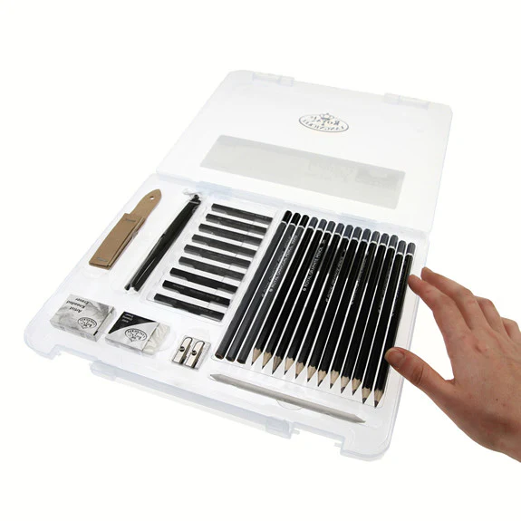 Royal Small Clear Case Art Sets - Sketching - Image 2