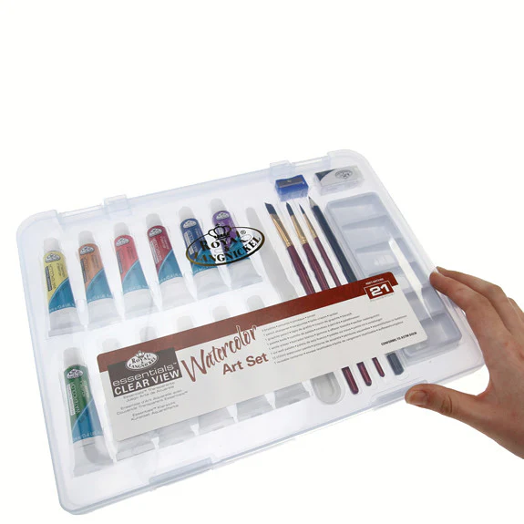 Royal Small Clear Case Art Sets - Watercolour Painting - Image 2