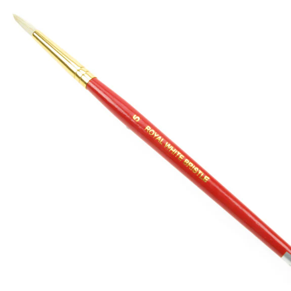 Royal White Bristle Round - Image 6