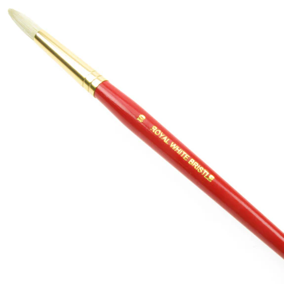 Royal White Bristle Round - Image 7