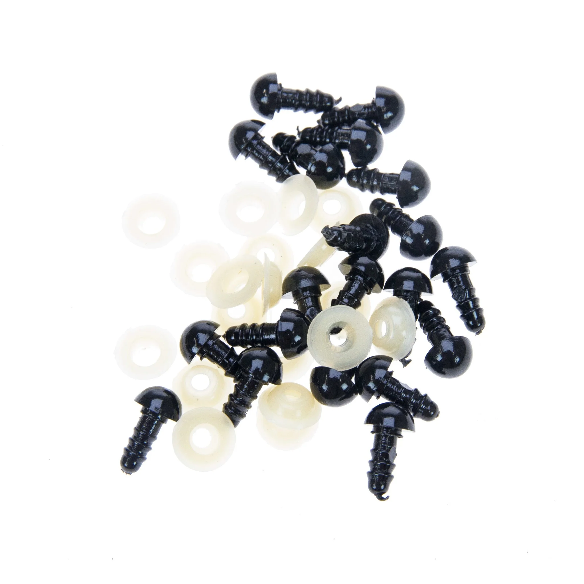 Safety Eyes 7mm Black 10prs