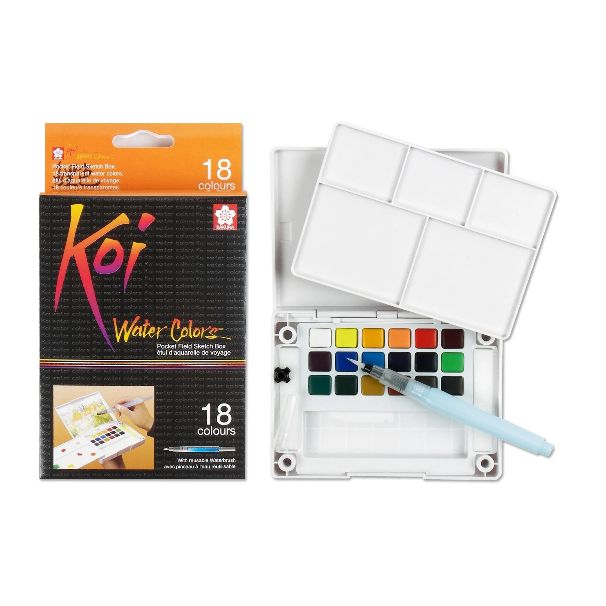 SAKURA Koi Watercolors Sketch Box 30 30 - Image 3