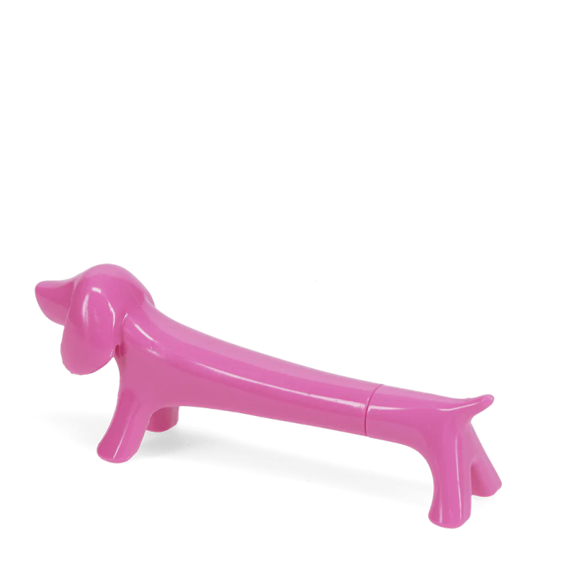 Sausage Dog Shaped Pen - Pink