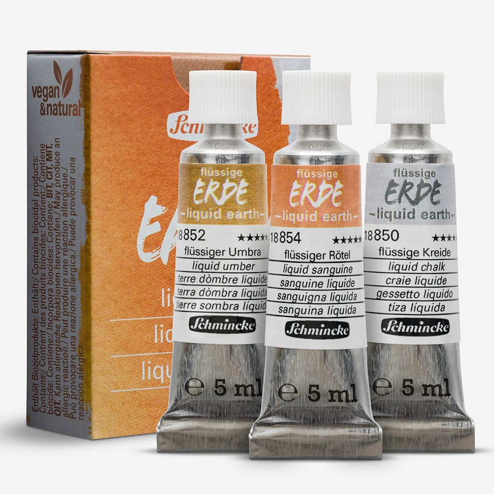 Schmincke Liquid Earth Trio 3x5ml