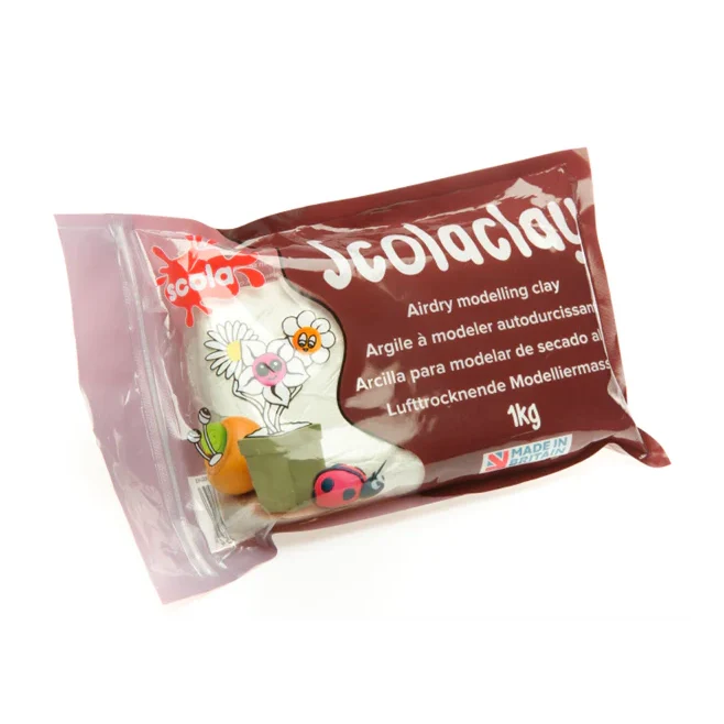 Scola Air Drying Clay - 1Kg - Image 3