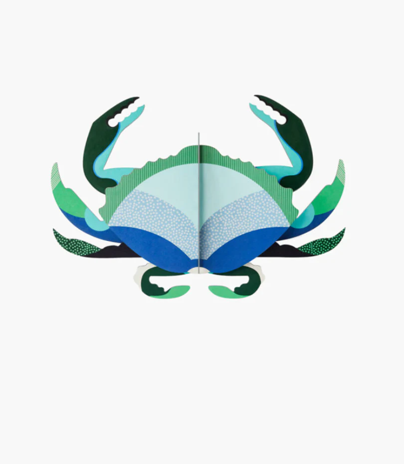 Studio Roof: Wall Decoration Aquamarine Crab - Image 2