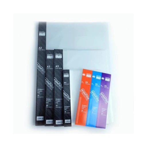 Seawhite A5 Clear Book - 20 Clear Pockets