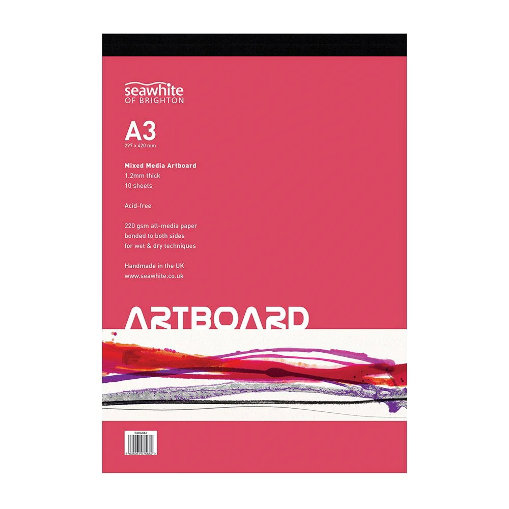 Seawhites Art Board Pad All-Media Faced Boards - Image 2