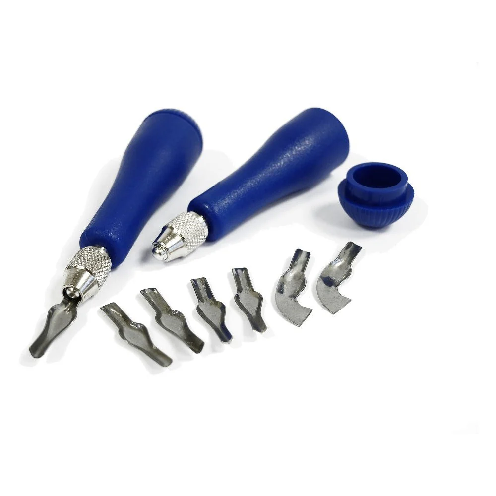 Seawhites Lino Cutters 2 Handles 6 Blades