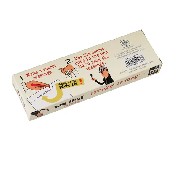 Set Of 2 Secret Agent Spy Pens - Image 3