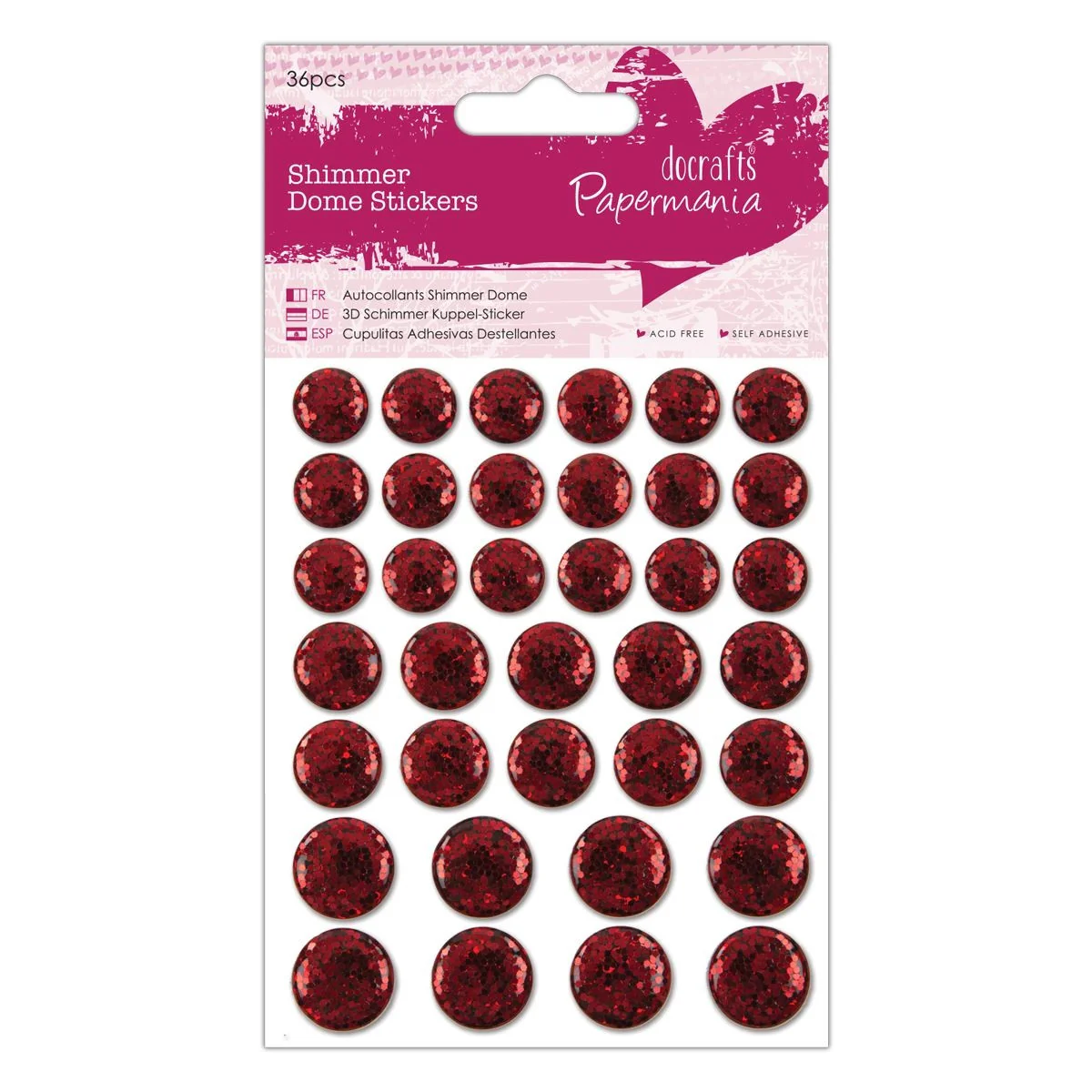 Shimmer Dome Stickers (36pcs) - Image 3