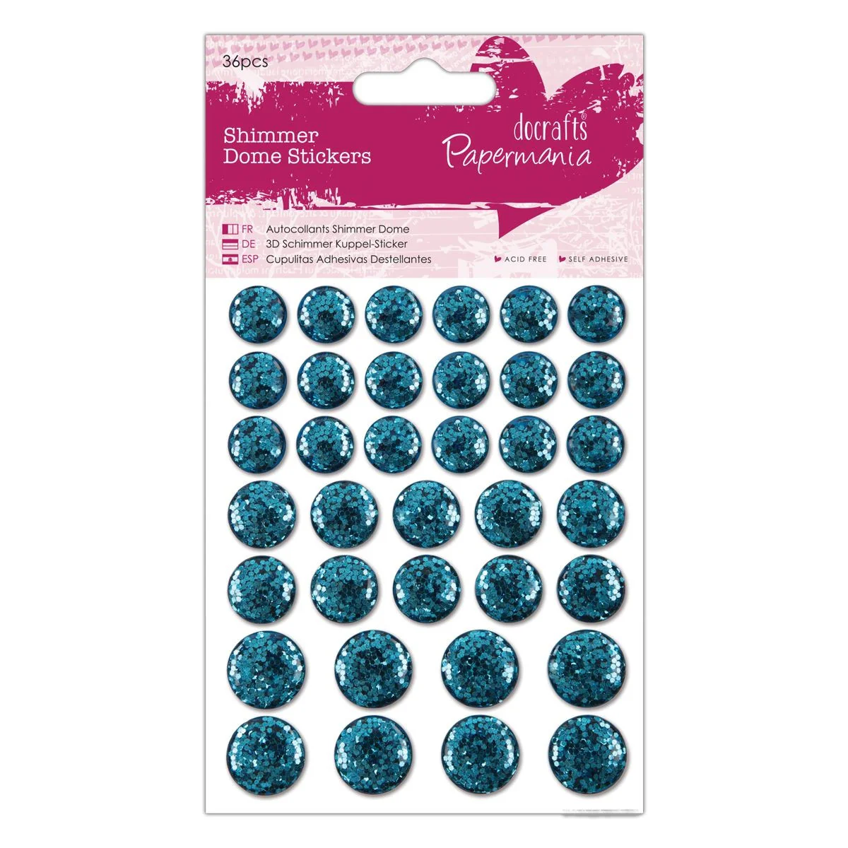 Shimmer Dome Stickers (36pcs) - Image 6