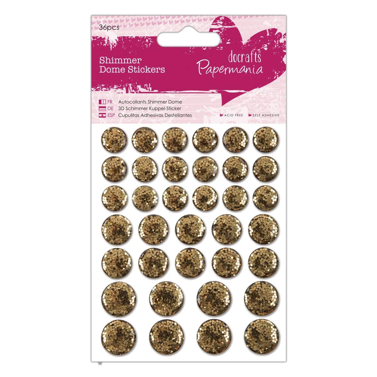 Shimmer Dome Stickers (36pcs) - Image 7