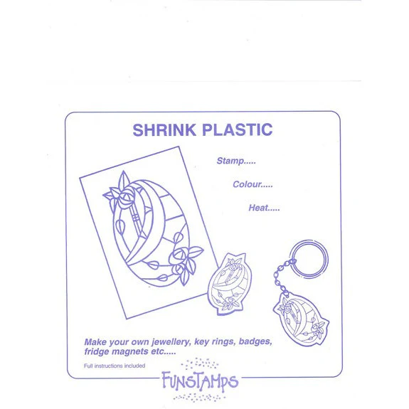 Shrink Plastic - 4 Colours - Image 2