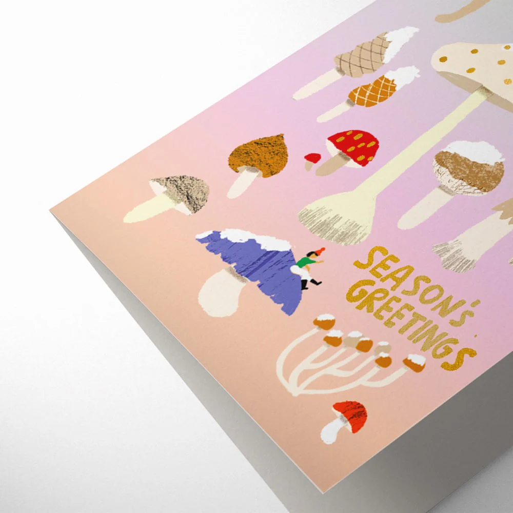 Shroomy Winter Card - Image 2