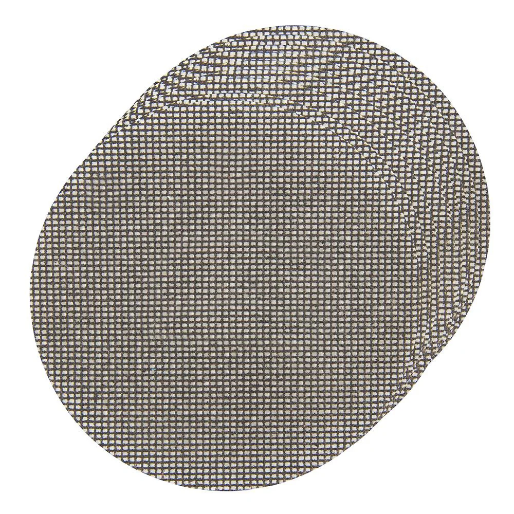 Silverline Hook & Loop Mesh Discs 150mm - 4 x 40Grit , 4 x 80Grit , 2 x 120Grit