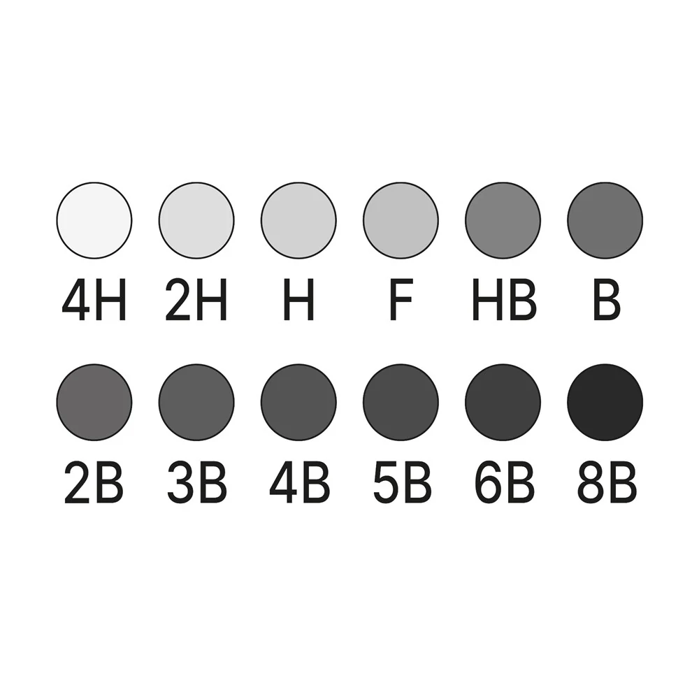 Simply Hexagonal Sketch Pencil Set 12pk - Image 2