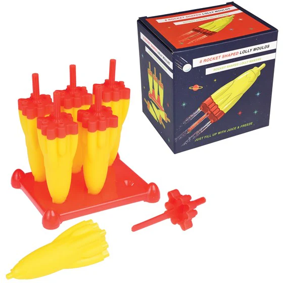 Space Age Rocket Ice Lolly Moulds - Image 2