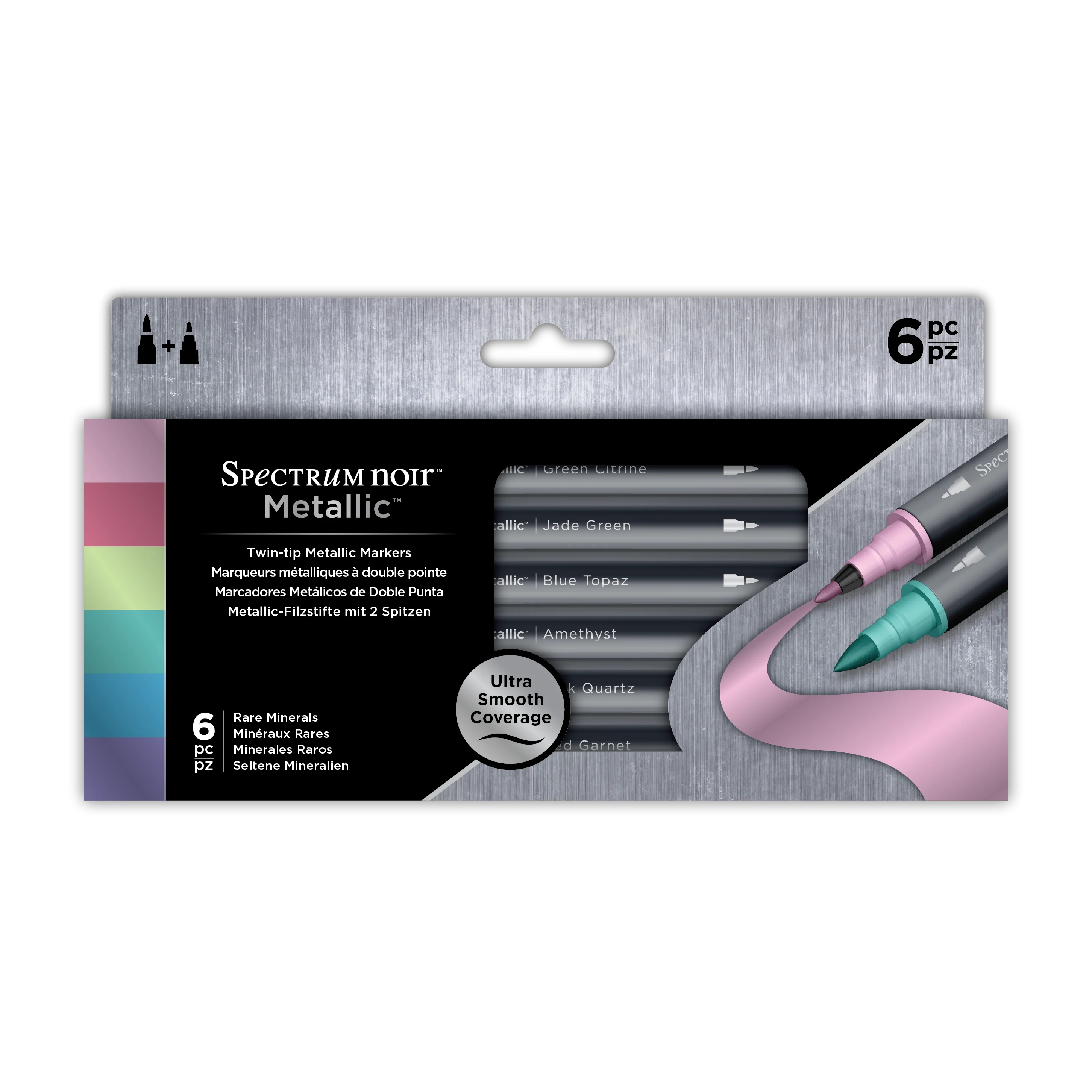 Spectrum Noir - Metallic Markers 6 Pack - Image 2