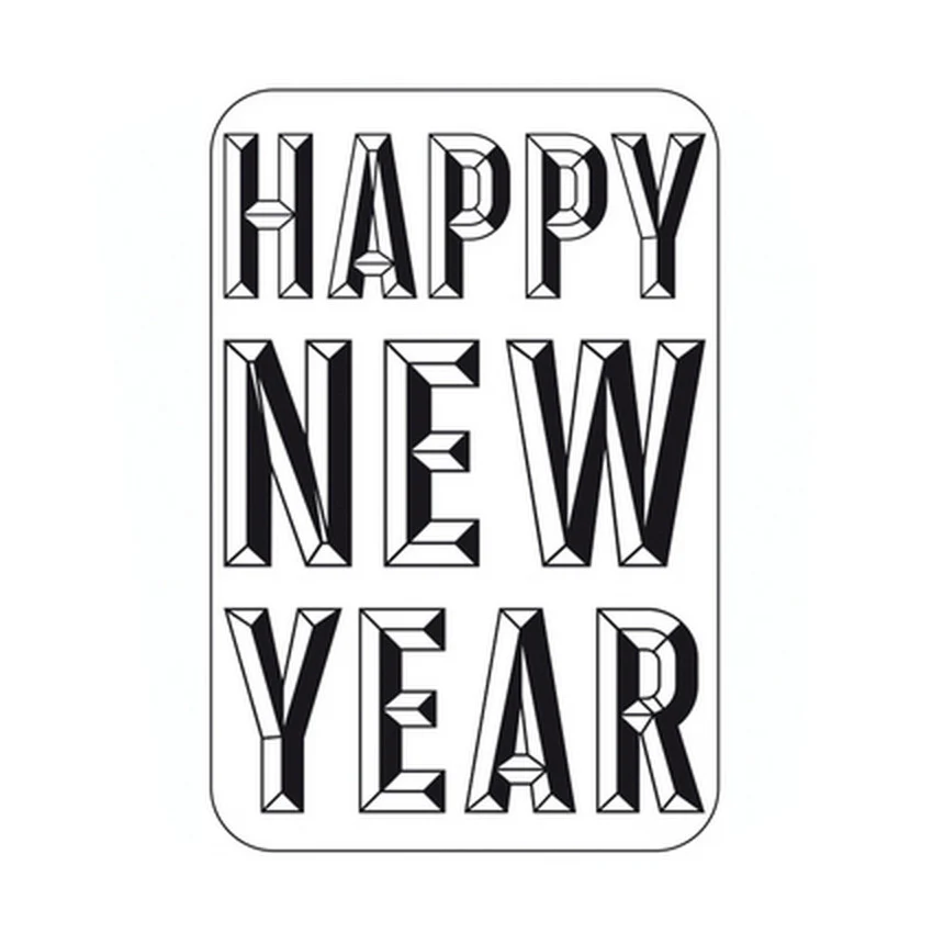 Rico Stamp Happy New Year - Image 2