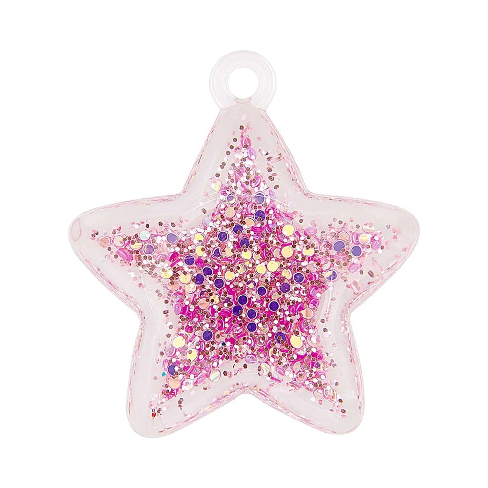 Itoshii Star Pendant Pink Rhinestone Filling - Image 2