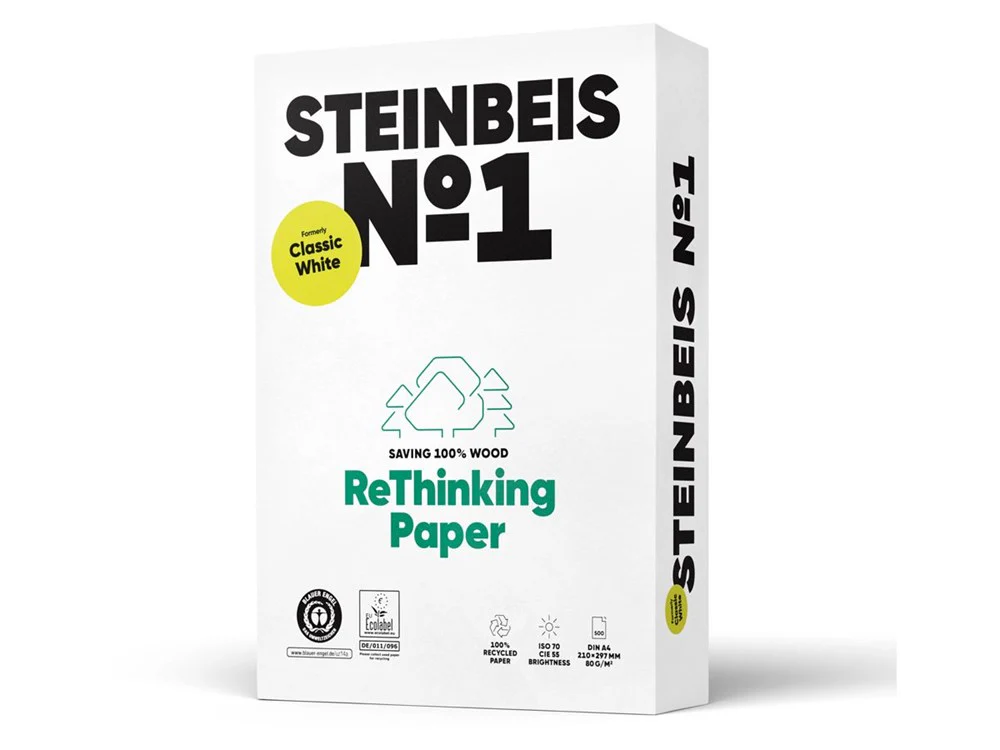 Steinbeis No1 Recycled Paper A4 80g