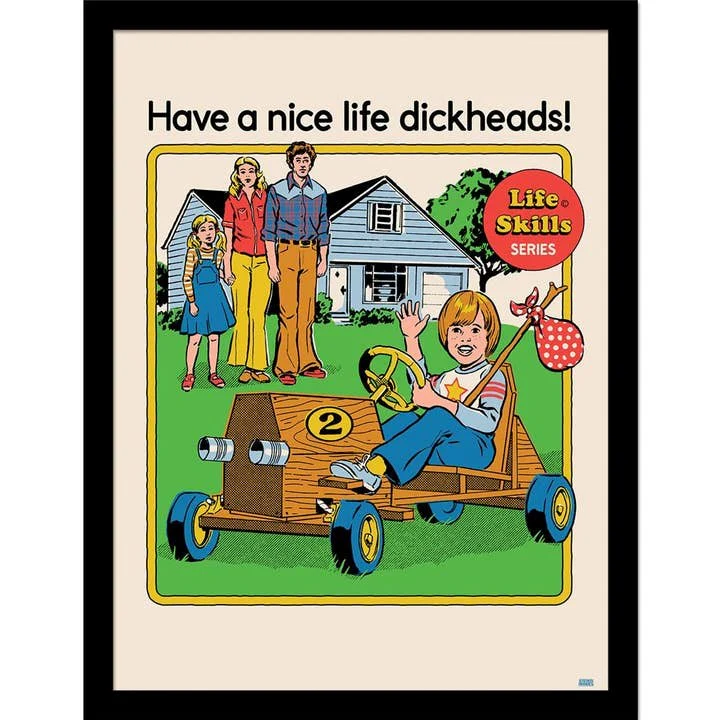 Steven Rhodes (Have A Nice Life) Art Print