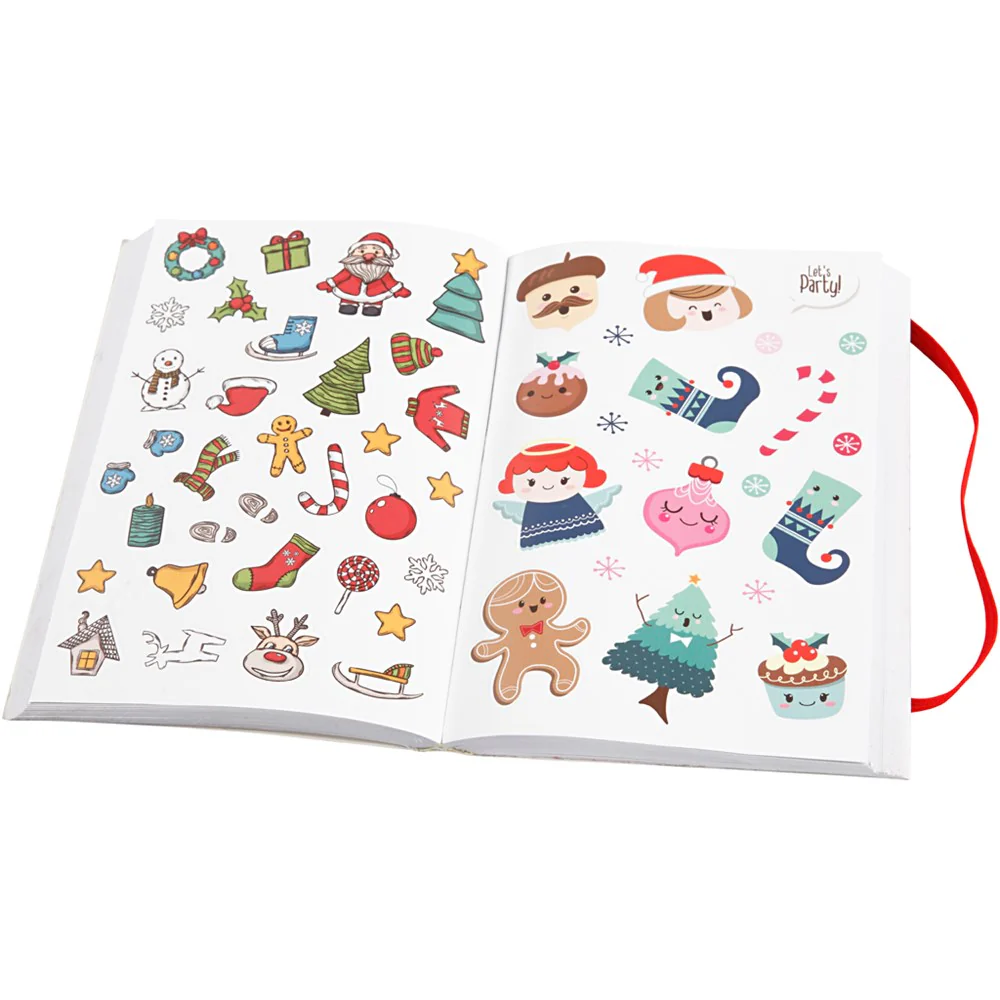 Sticker Book: Christmas Motifs - Image 2