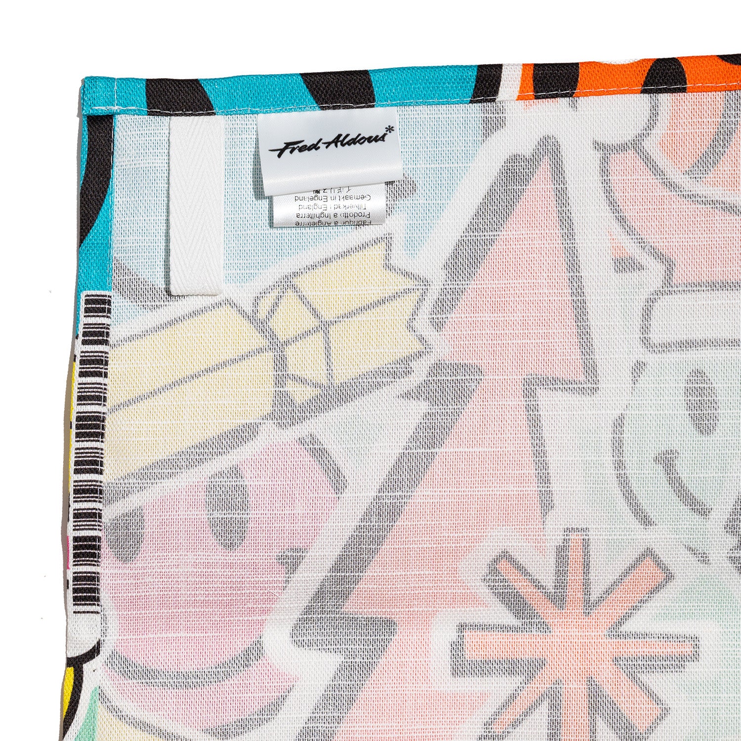 FA Stickerbomb Xmas Tea Towel - Image 2