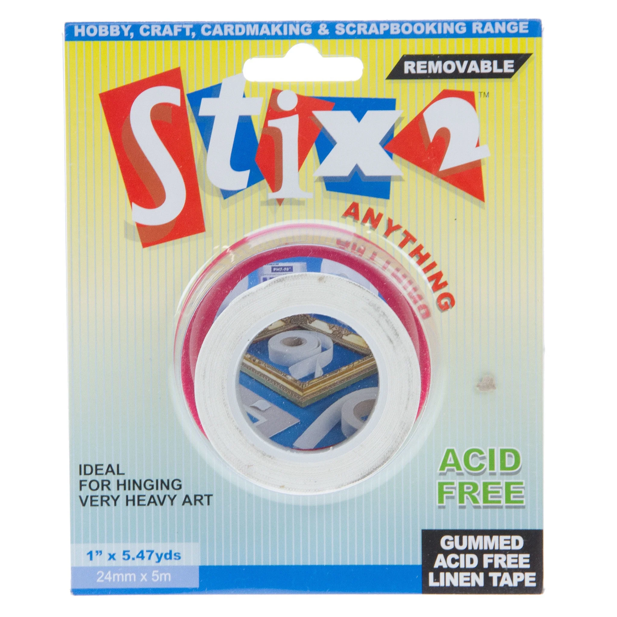 Stix 2 24mm Gummed Linen Tape