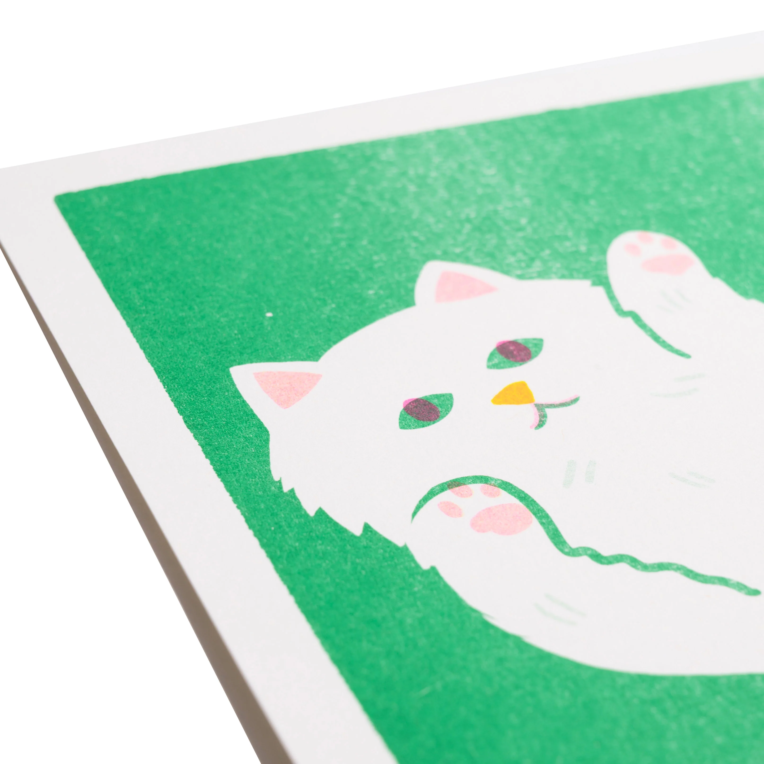 Stretching Cat Print - Image 2