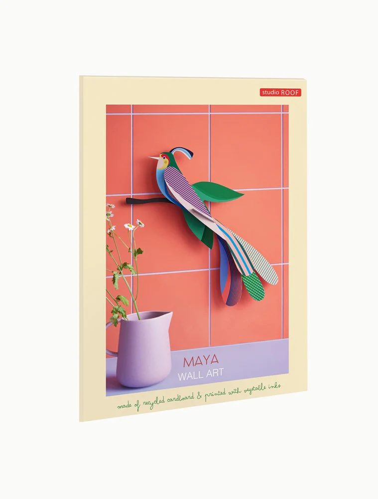 Studio Roof: Wall Art Paradise Bird Maya - Image 2