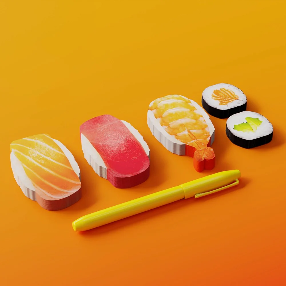 Sushi Bento Sticky Notes - Image 2