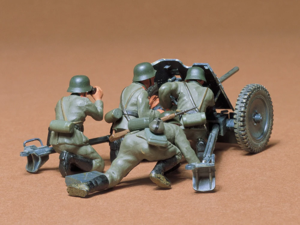 Tamiya German 37mm Anti-tank Gun - Image 2