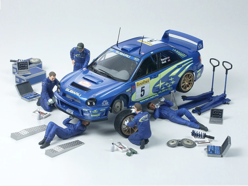 Tamiya Rally Mechanics & Equipment Set - Image 2