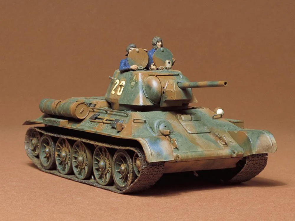 Tamiya Russian T34/76 1943 Tank Kit - Image 2