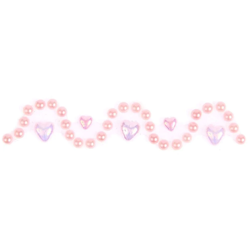 Paper Poetry Bead Tape Hearts Rose