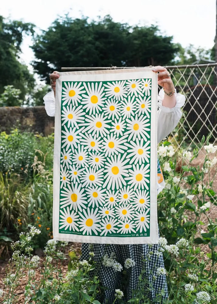 Tea Towel - Daisy - Image 2