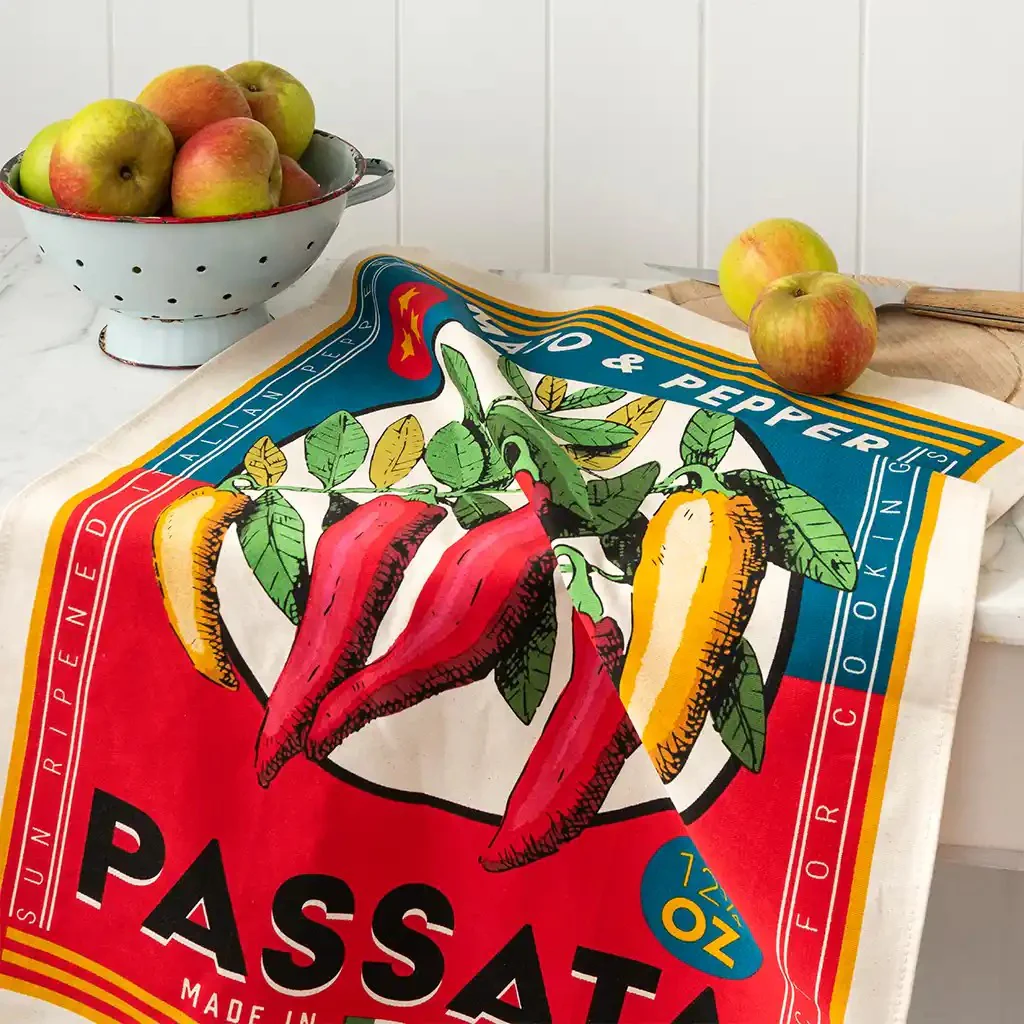 Tea towel - Vintage Passata - Image 3