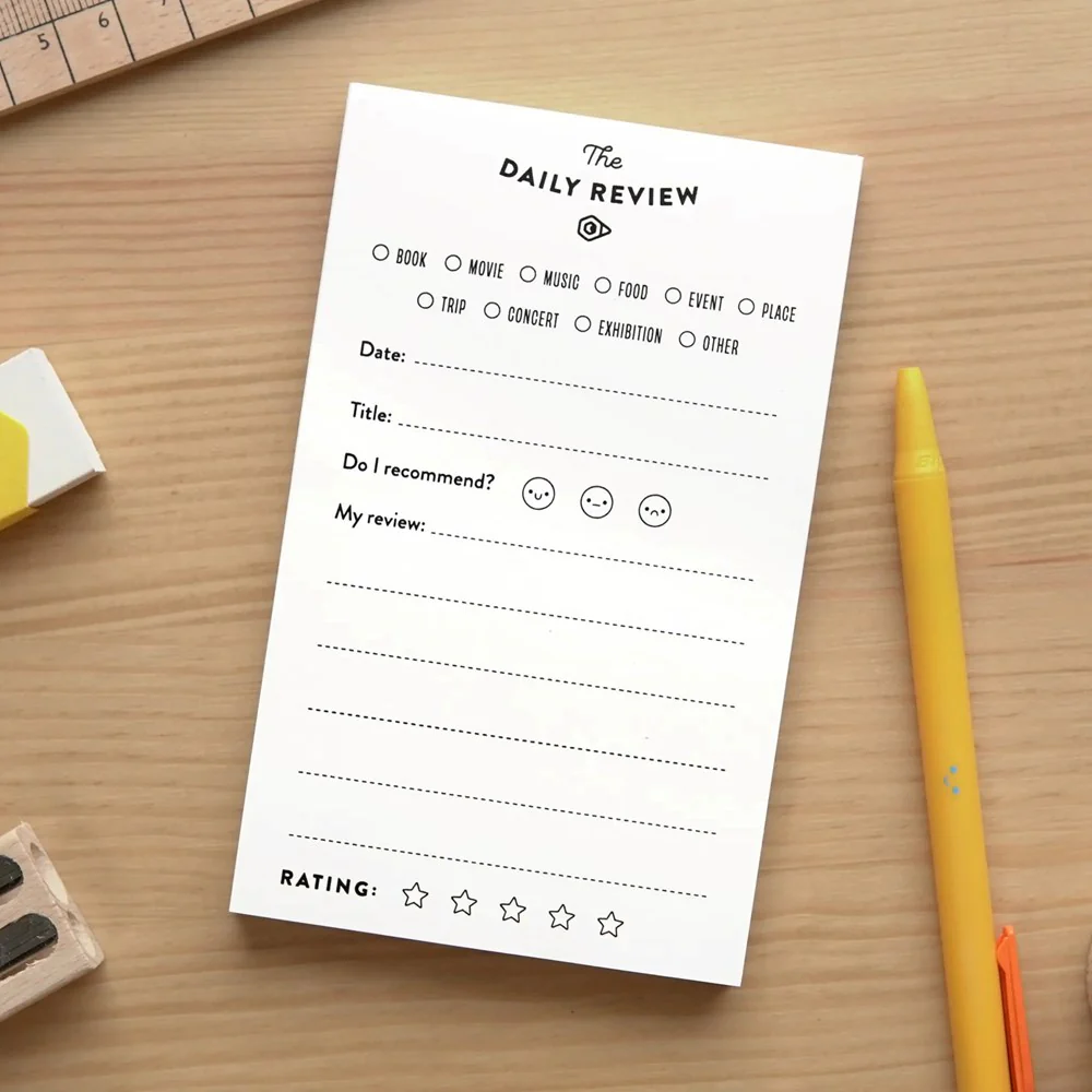 The Daily Review Creative Writing Notepad - Image 2