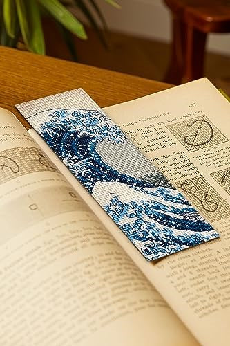 The Great Wave Bookmark Cross Stitch Kit