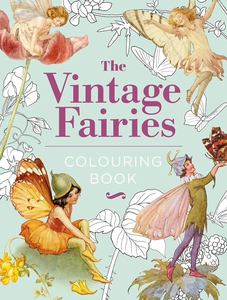 The Vintage Fairies Colouring Book