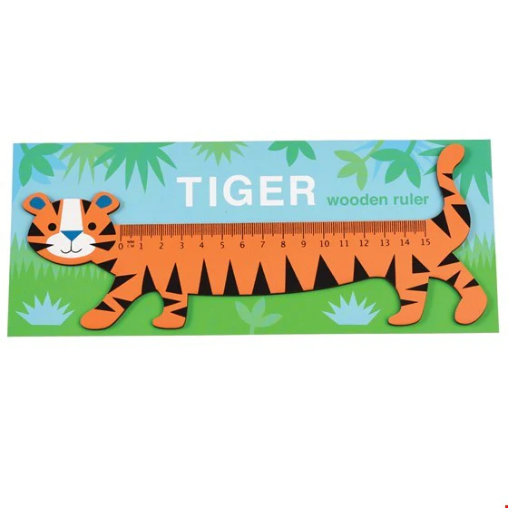 Tiger Wooden Ruler - Image 3