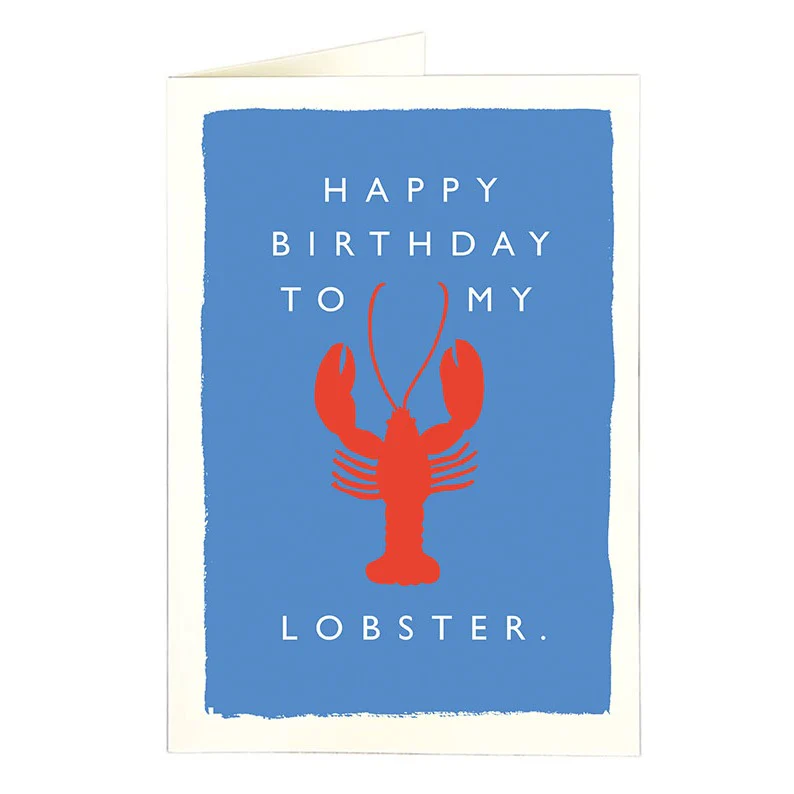 To My Lobster Card