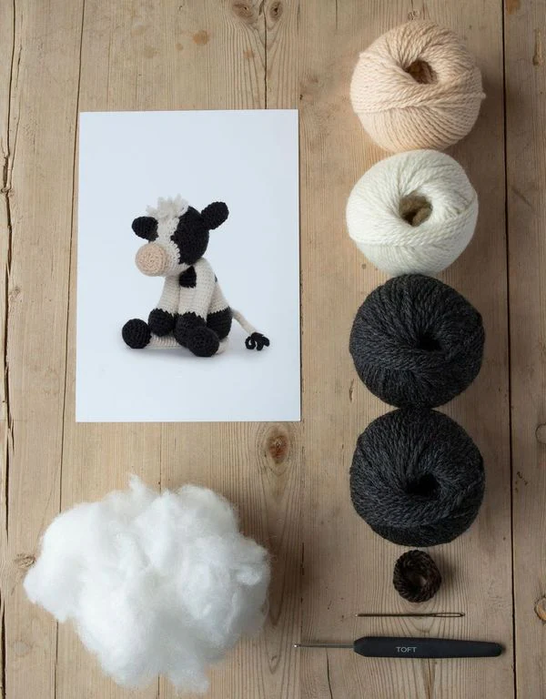 Sarah the Friesian Cow Kit - Image 3