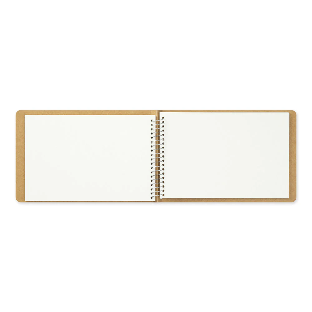 Midori: Traveler's Spiral Ring Notebook: B6 Watercolour Paper - Slim - Image 3